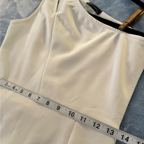 PrettyGarden Cream Asymmetrical Wrap Pencil Skirt Women’s Small NWT Midi - Picture 7 of 12